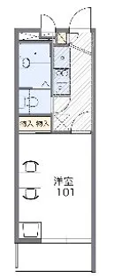 ヨシオ【2階】の間取り