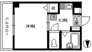 サンフラワー下井草【4階】の間取り