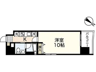 ウイング宝町ファイブ【17階】の間取り