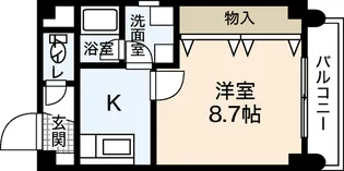 SPICA白島【3階】の間取り
