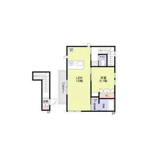 Forest Maison MIZUKI【2階】の間取り