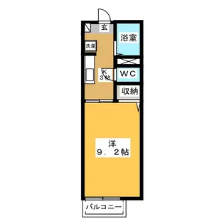 プロシード【2階】の間取り