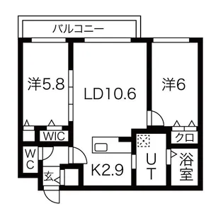 AILE PARK【4階】の間取り