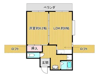 パークフロント21【5階】の間取り