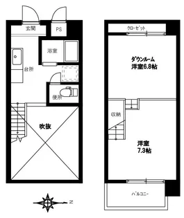 ありえす上立田の間取り