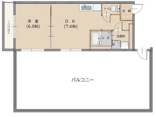 アクトハウス方南町【4階】の間取り
