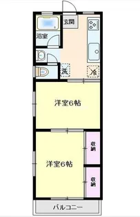 倉井ビル【3階】の間取り