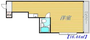 日興パレセゾン新宿【2階】の間取り