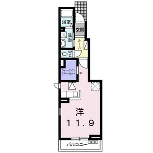 カーサクワトロ【1階】の間取り