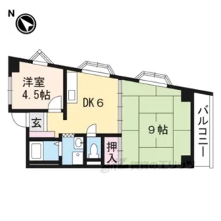 石山古都ハウス【2階】の間取り