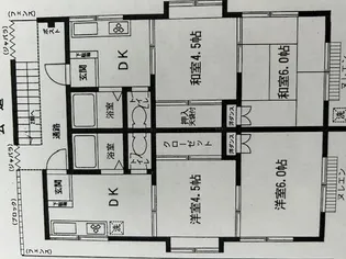 コーポ細田【1階】の間取り