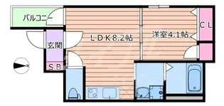 FDS吹田I番館【1階】の間取り