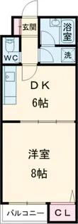 モーリスビル【2階】の間取り