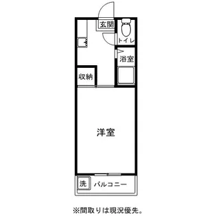 ホワイトテラスS【4階】の間取り