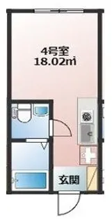 BACE上和田【2階】の間取り