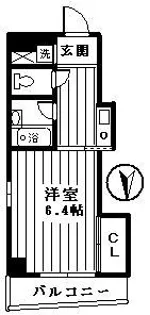 コンフォール練馬【6階】の間取り