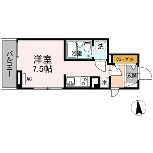 リヴェール狸穴【3階】の間取り