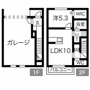 Pergola C棟【2階】の間取り