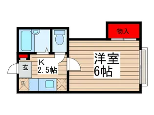 リエス蘇我【2階】の間取り