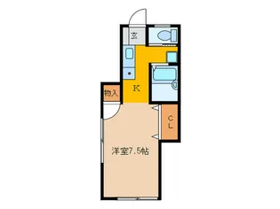 ハウス60【1階】の間取り