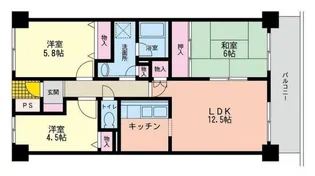 リュミエール(奈良5)【2階】の間取り