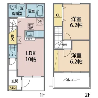 Lien Clair IIの間取り