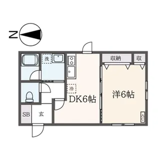 カーサセコ【1階】の間取り