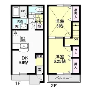 casa sol levanteの間取り