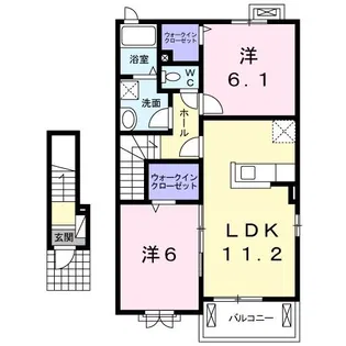 セレーノ I【2階】の間取り
