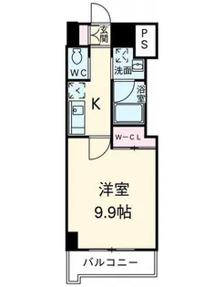 プルミエール湘南台【6階】の間取り