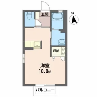 ディフェンスI【2階】の間取り