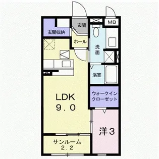 フィオーレ本郷【1階】の間取り