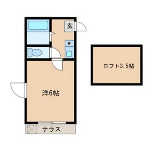 サンレモンI桂町【1階】の間取り