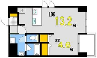 Crea residence【8階】の間取り