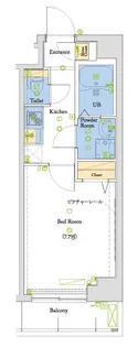 ヴォーガコルテ本所吾妻橋【6階】の間取り