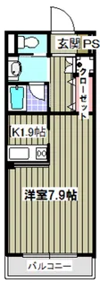 リベルテ・ババ【1階】の間取り