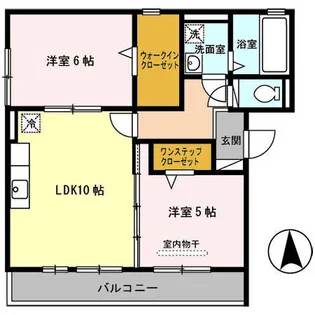 シャトルフローラ【3階】の間取り