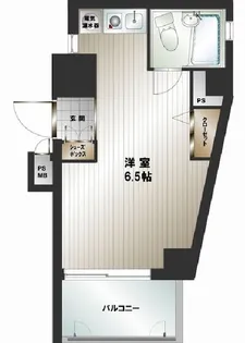 福岡県福岡市中央区春吉2【マンション】の間取り