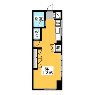 グレース柳沢【1階】の間取り