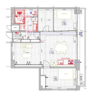 マンション第二恵比寿苑【5階】の間取り