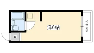 寿マンション【3階】の間取り
