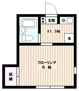 ヒルサイド桂【1階】の間取り