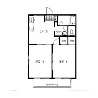 フレグランス蔵本【1階】の間取り
