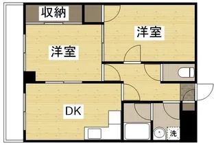 広島県呉市広文化町【マンション】の間取り