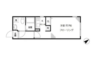 MODULOR茗荷谷【3階】の間取り