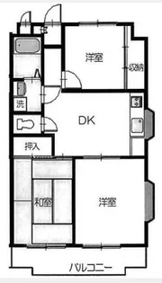 戸塚の里【3階】の間取り