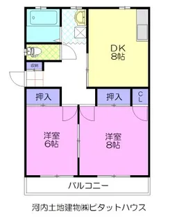 ミントハウス【2階】の間取り