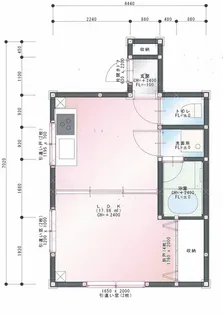 メゾンカプリコーン【2階】の間取り