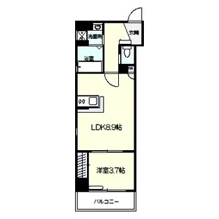 広島県呉市本通3【マンション】の間取り