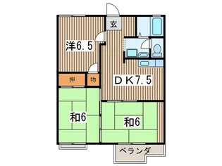 メルヘンコジマ【2階】の間取り